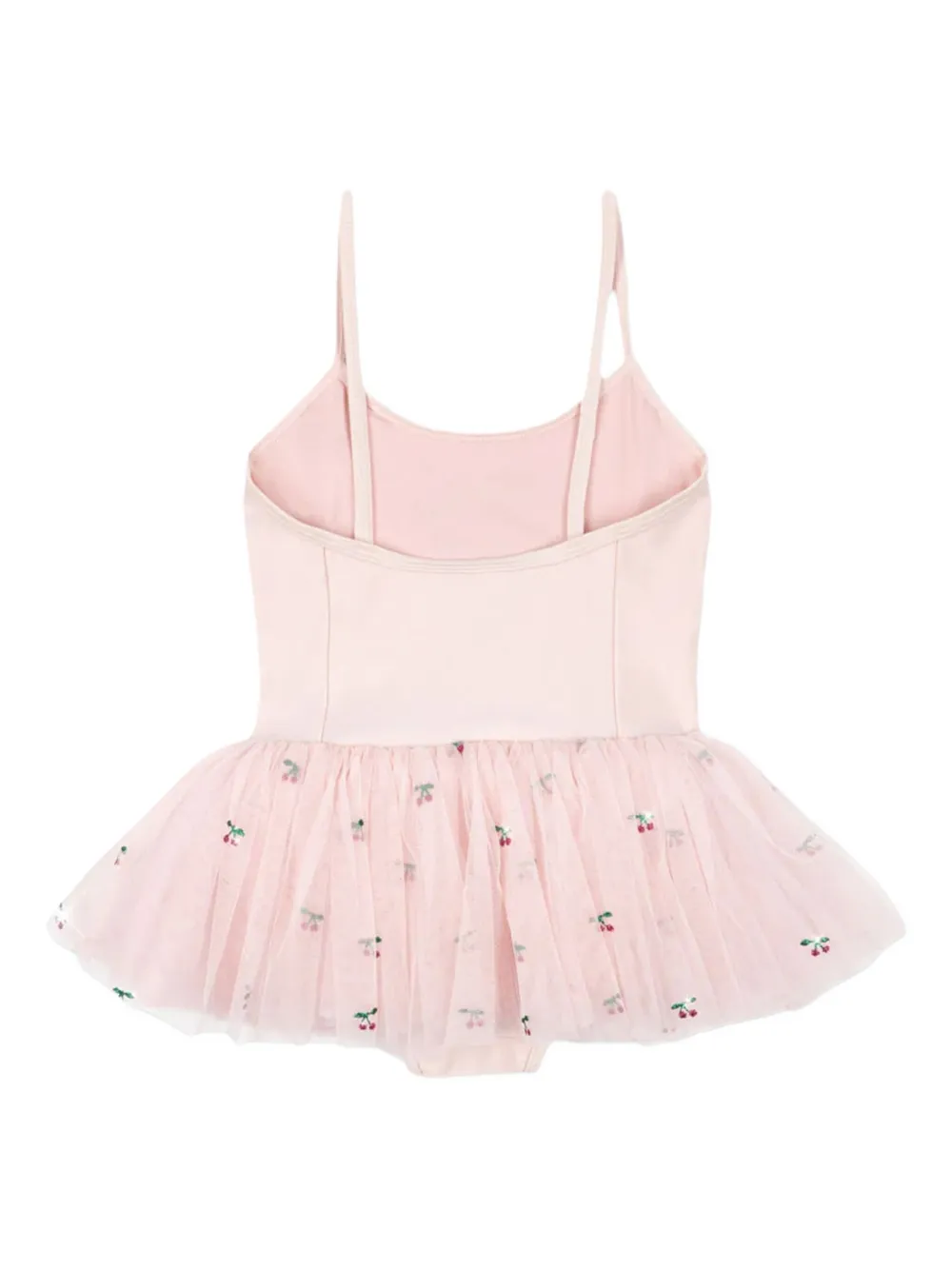 Konges Sløjd cherry-embroidered dress Roze