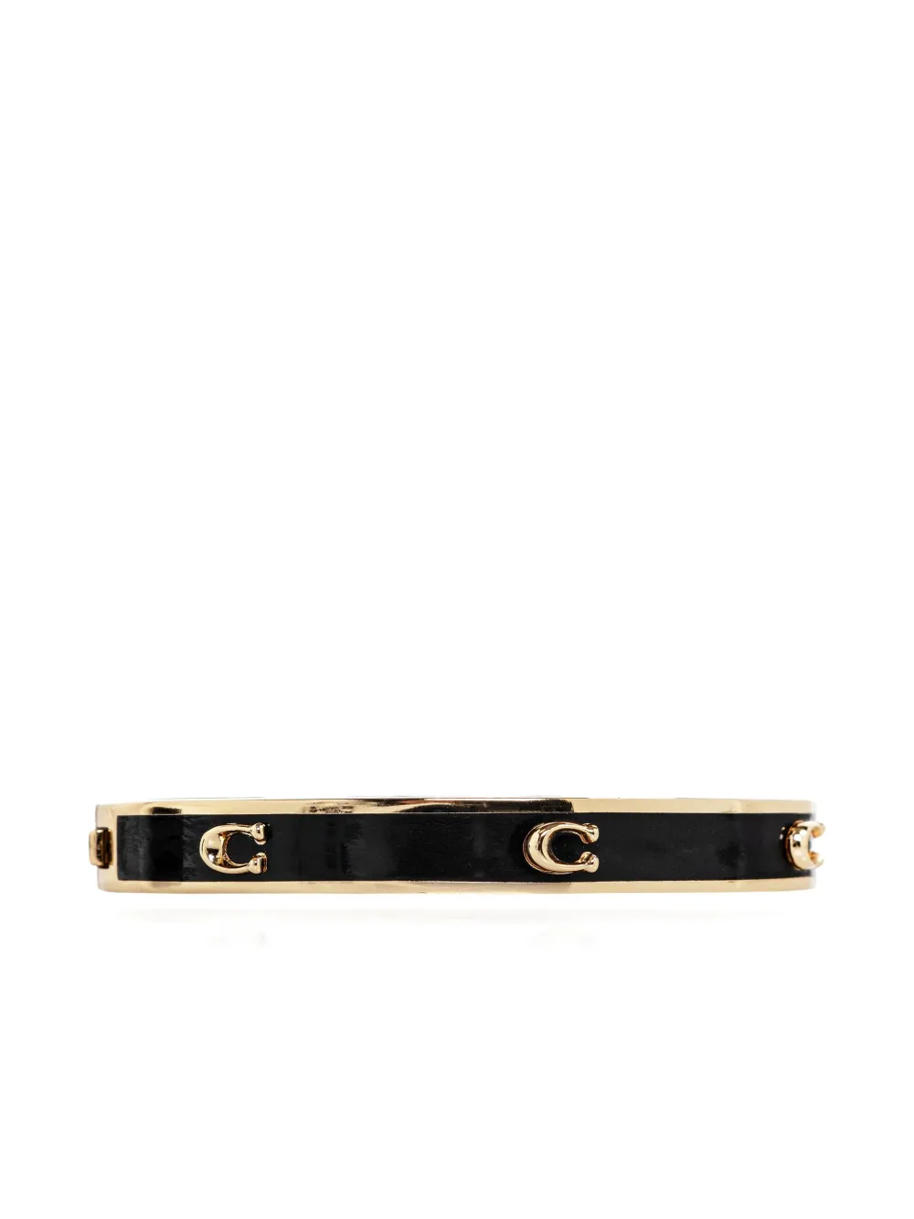 logo-embossed bracelet