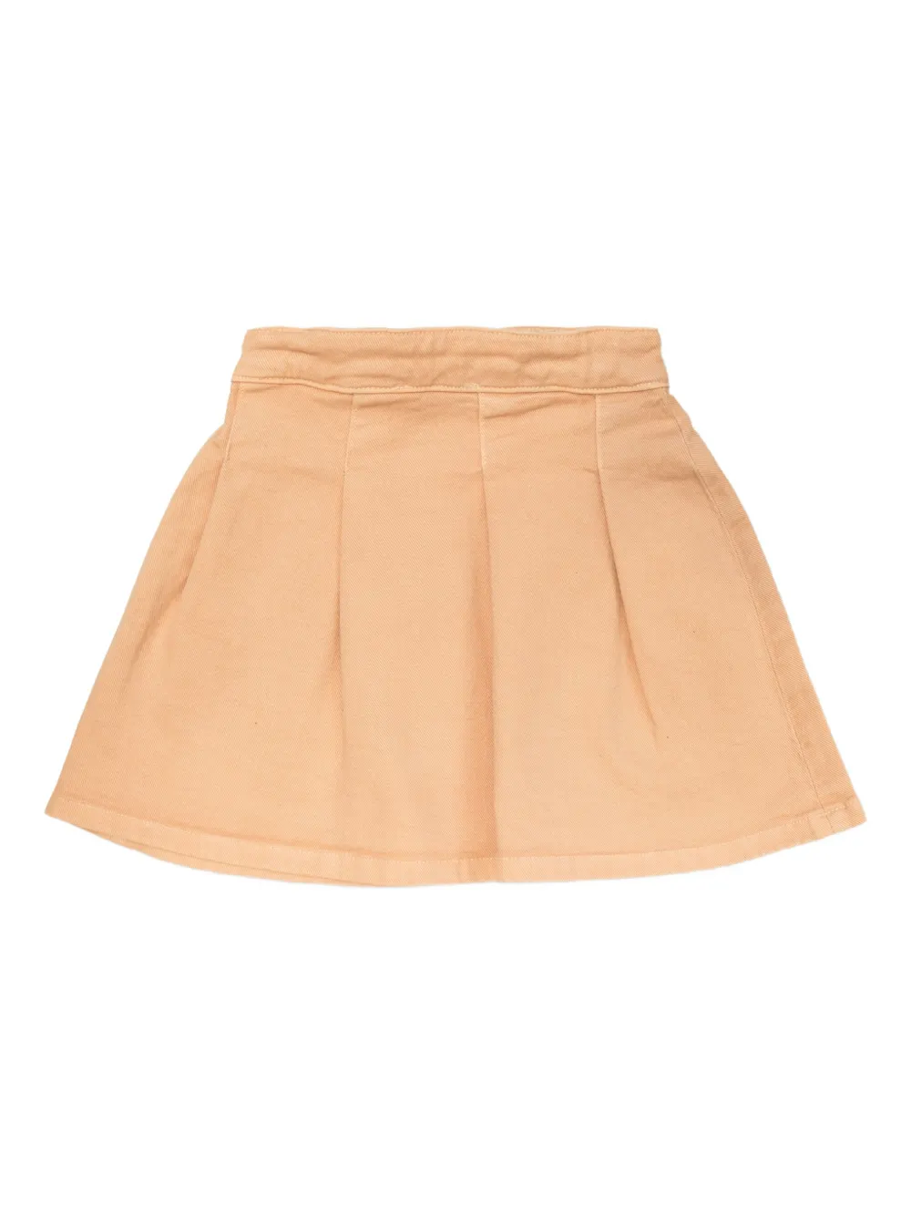 Bonpoint pleated mini skirt Beige