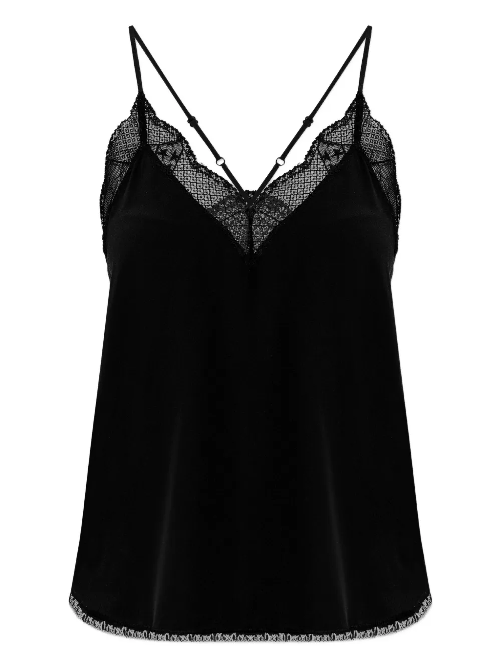 Zadig&Voltaire lace-trimmed camisole