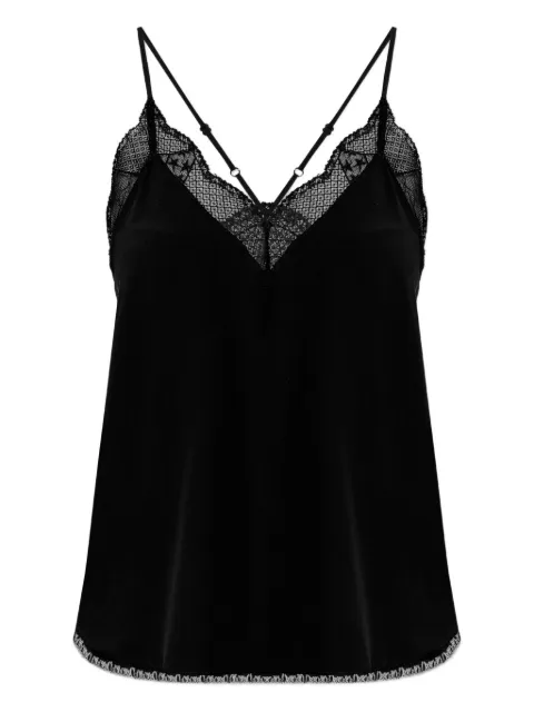 Zadig&Voltaire lace-trimmed camisole