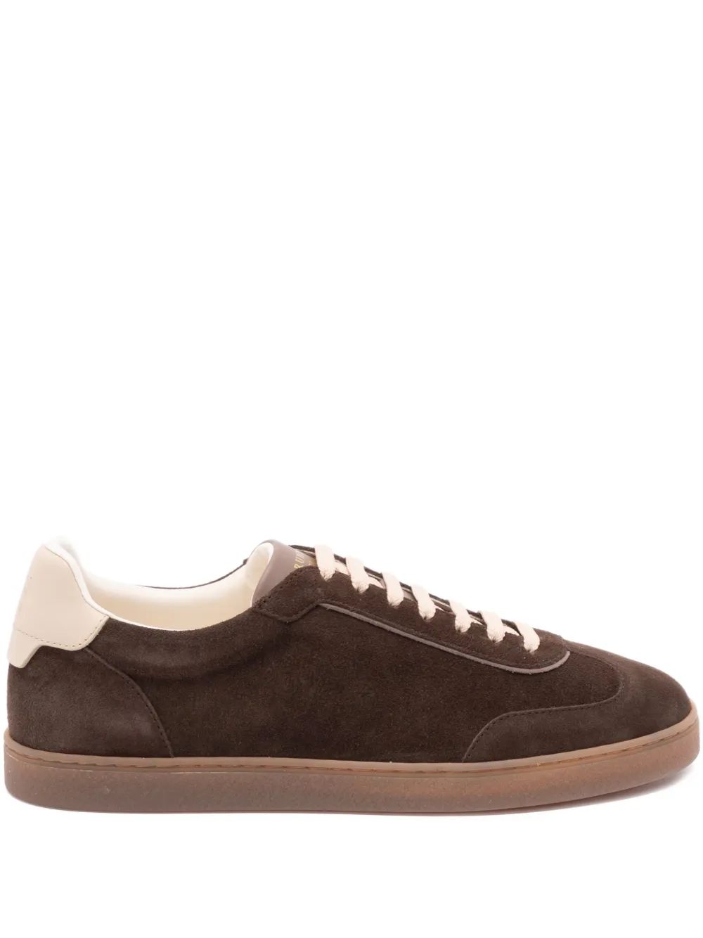 Brunello Cucinelli suede low-top sneakers Brown