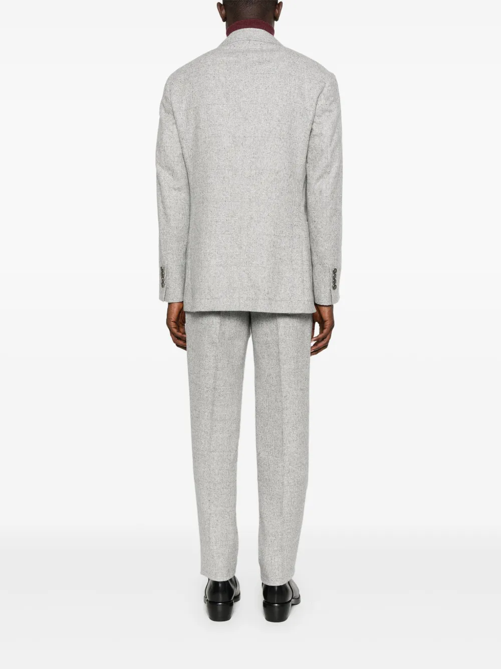 Brunello Cucinelli double-breasted blazer Grijs