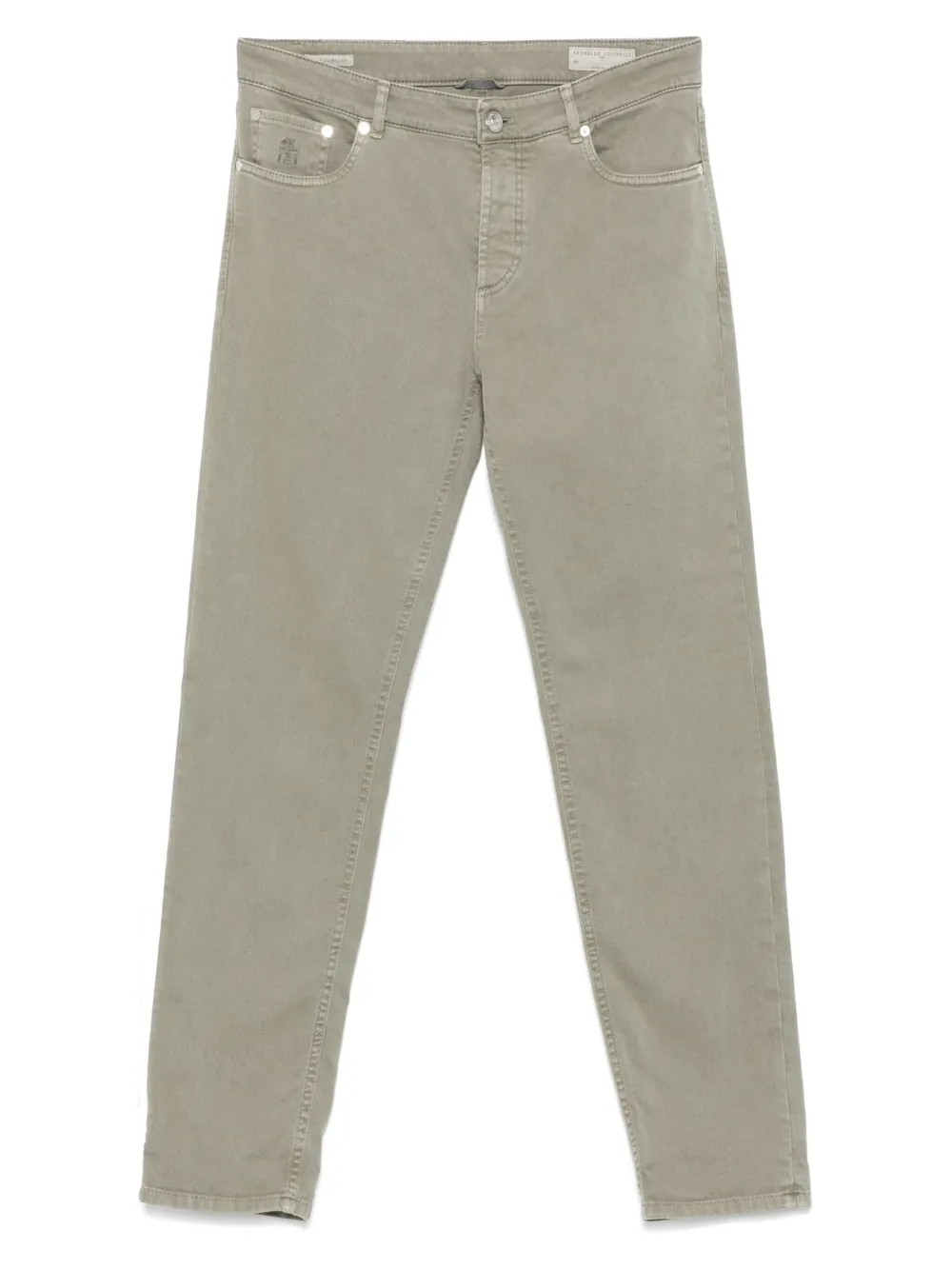 Brunello Cucinelli straight-leg trousers | Green | Image 1