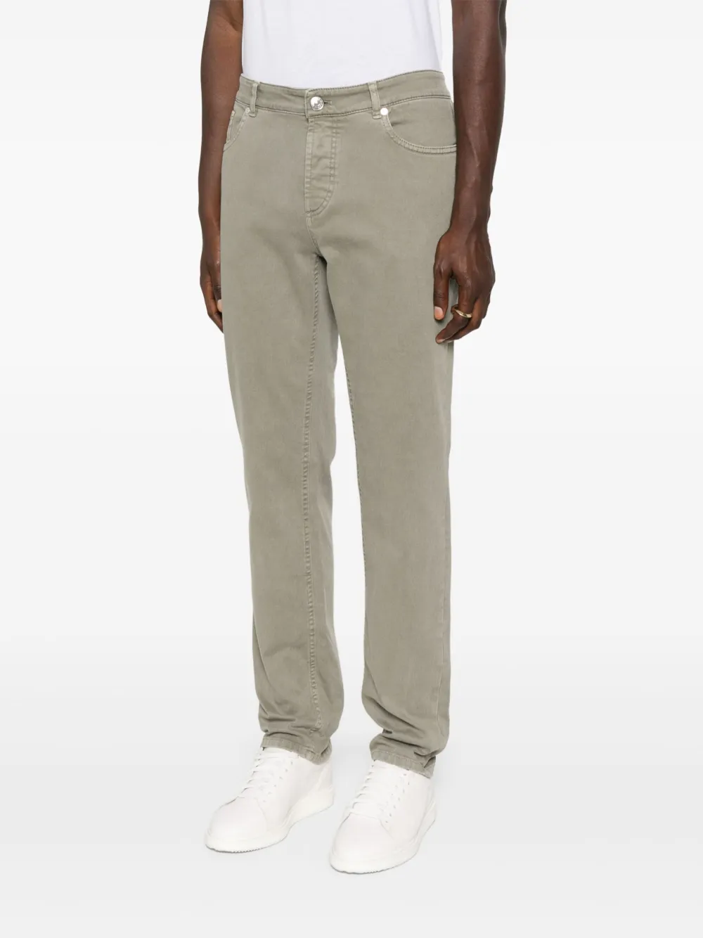 Brunello Cucinelli Straight broek Groen
