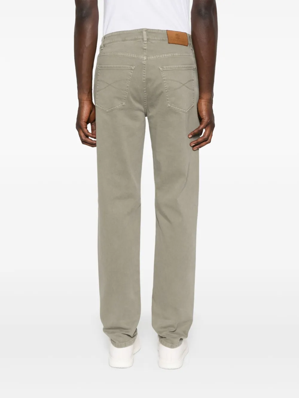 Brunello Cucinelli Straight broek Groen