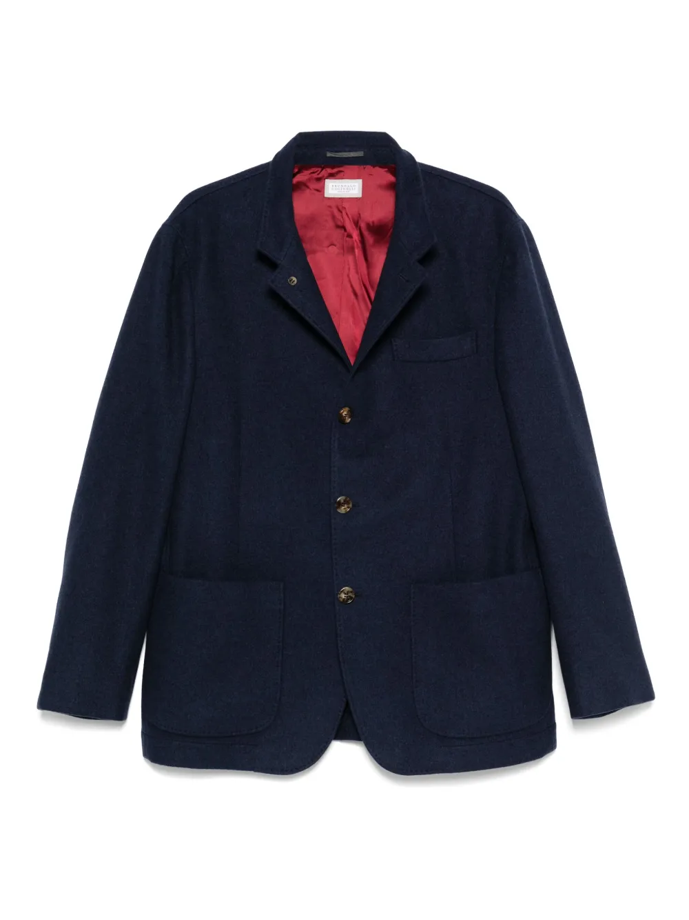 Brunello Cucinelli single-breasted blazer | Blue | Image 1