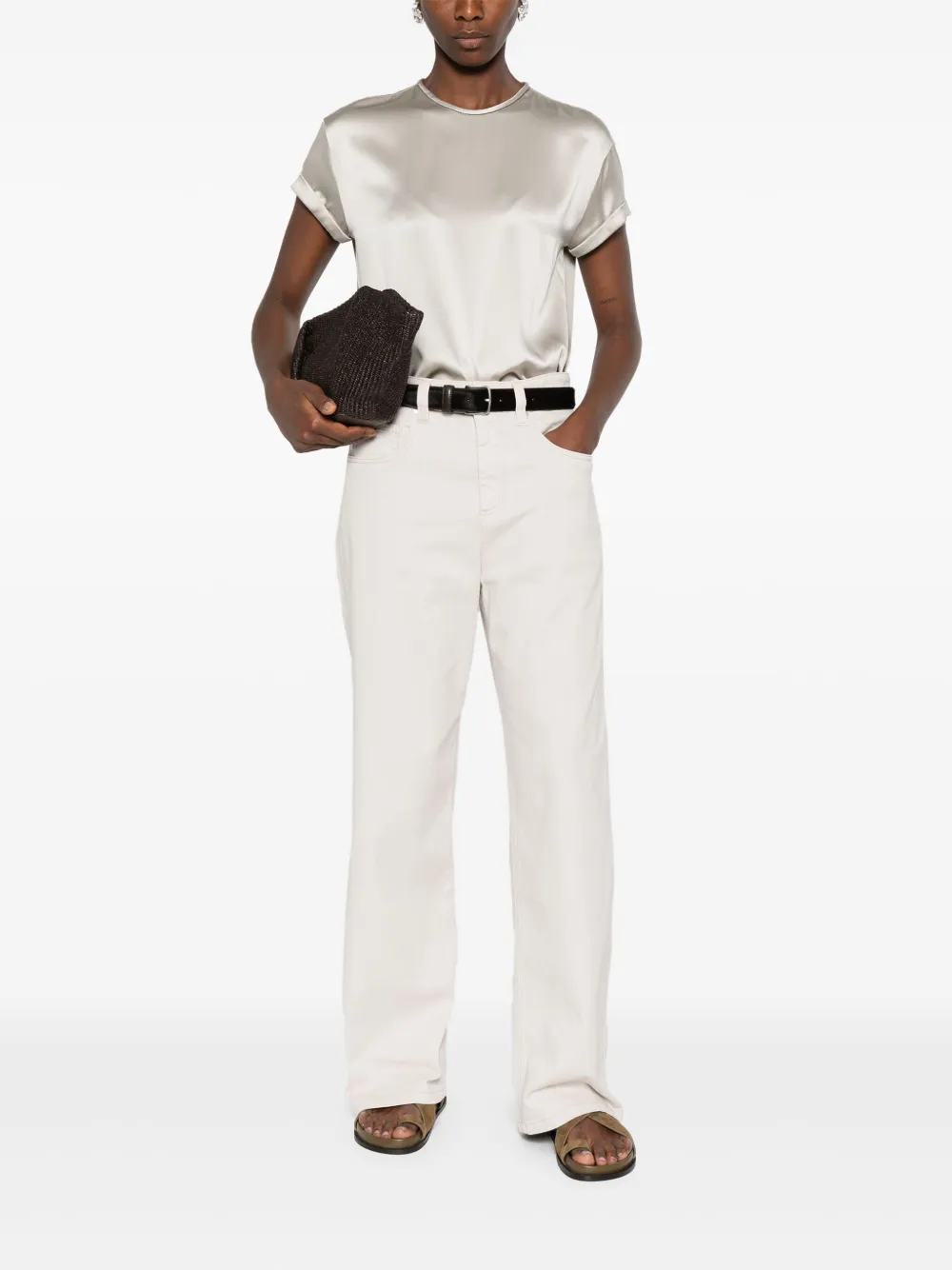 Brunello Cucinelli short sleeve blouse | Blouses | Image 2