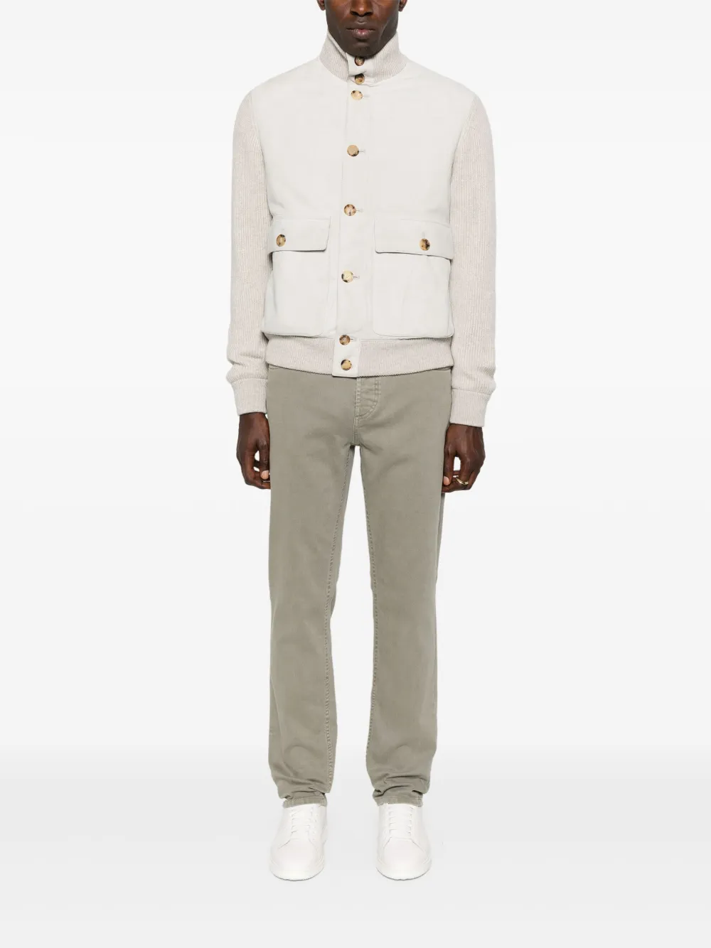 Brunello Cucinelli high-neck jacket | Lightweight Jackets | Image 2
