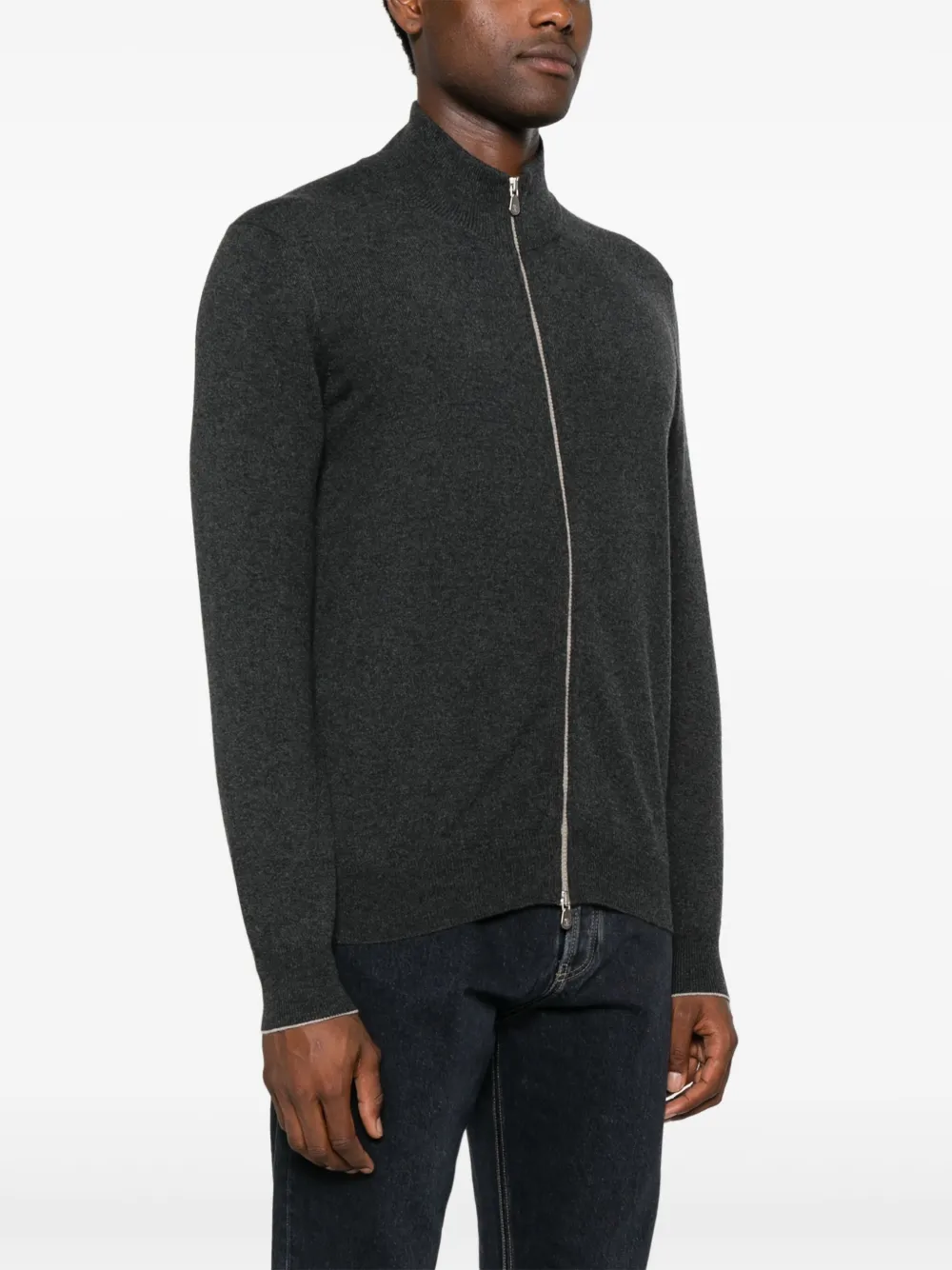 Brunello Cucinelli Kasjmier vest Grijs