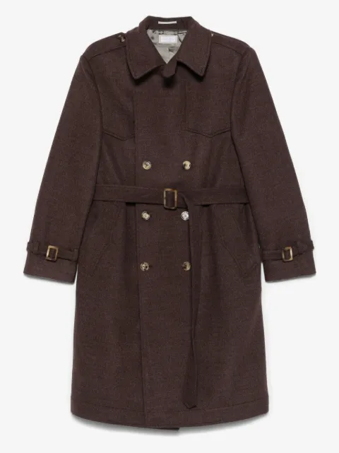 Brunello Cucinelli belted coat