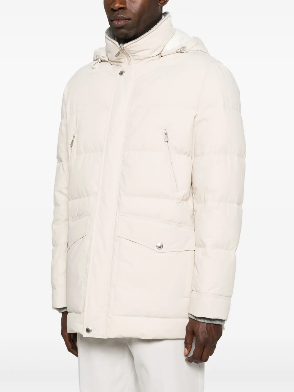 Brunello Cucinelli hooded puffer jacket | Padded & Down Jackets | Image 2