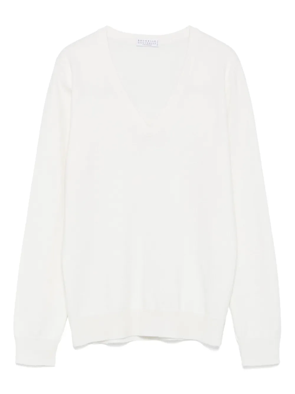 Brunello Cucinelli v-neck sweater Beige