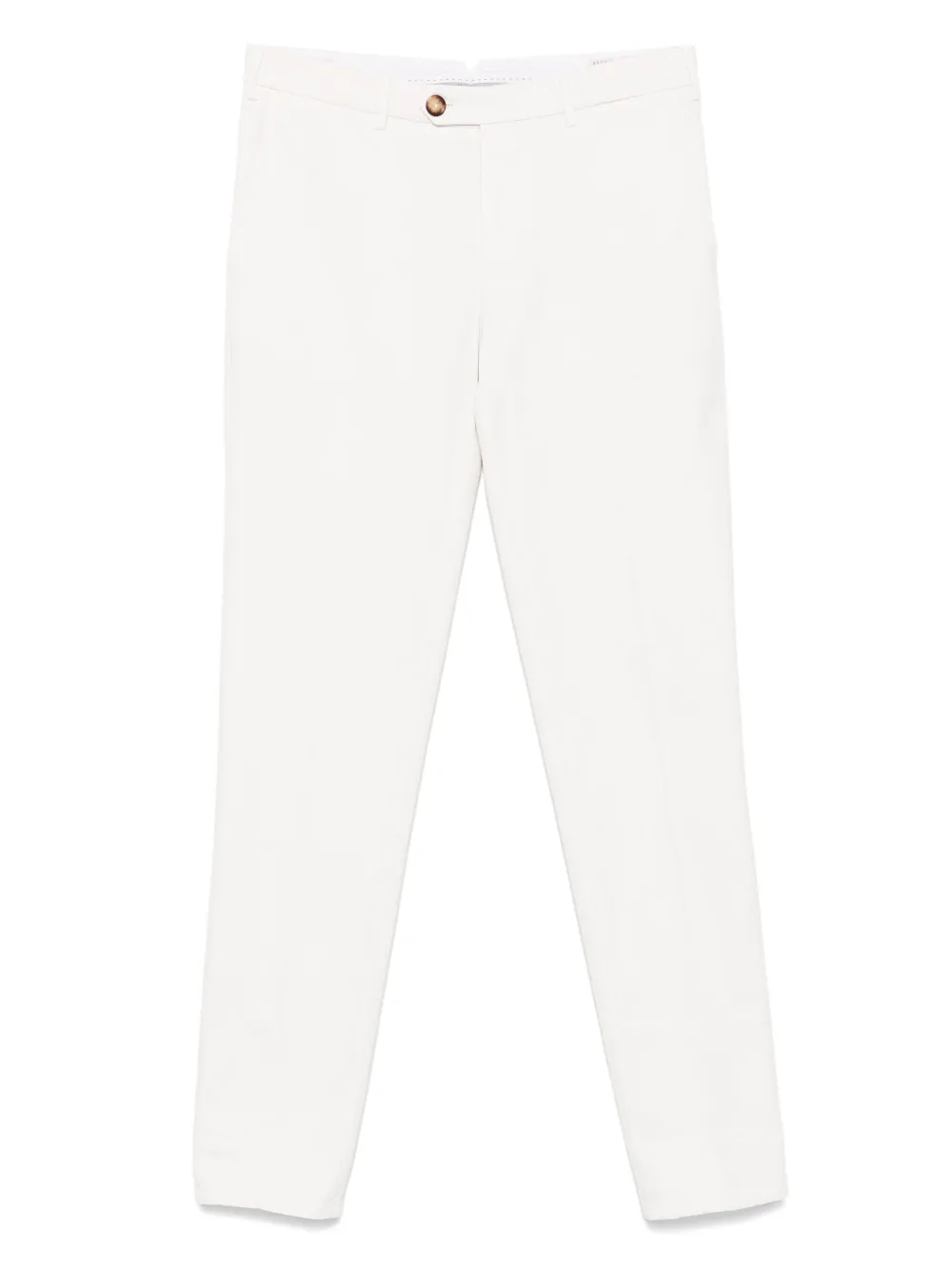 Brunello Cucinelli cotton straight-leg trousers Wit