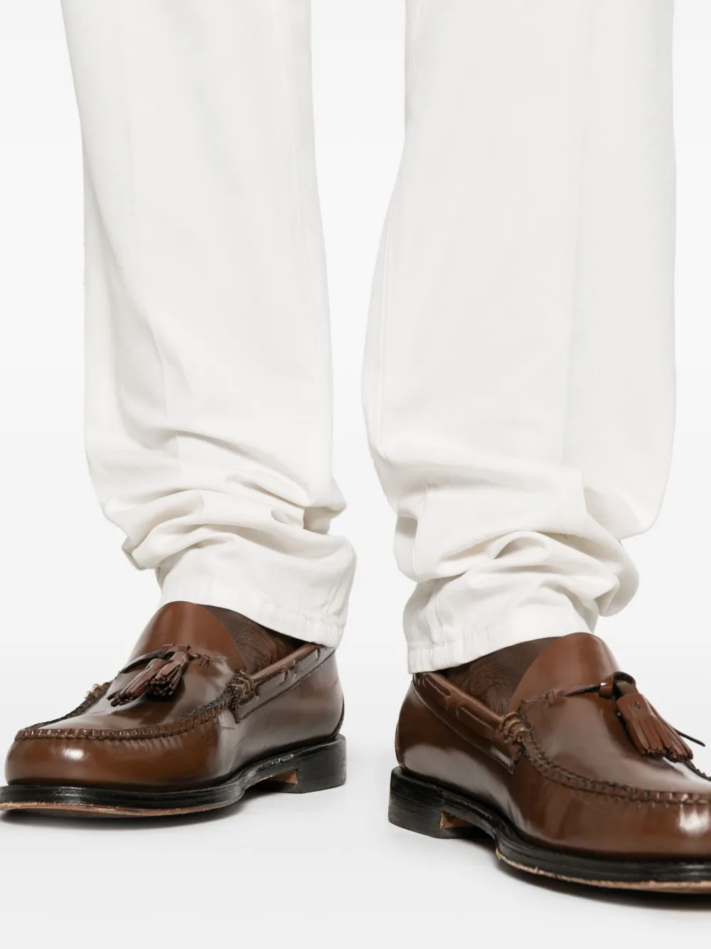 Brunello Cucinelli Straight broek Wit