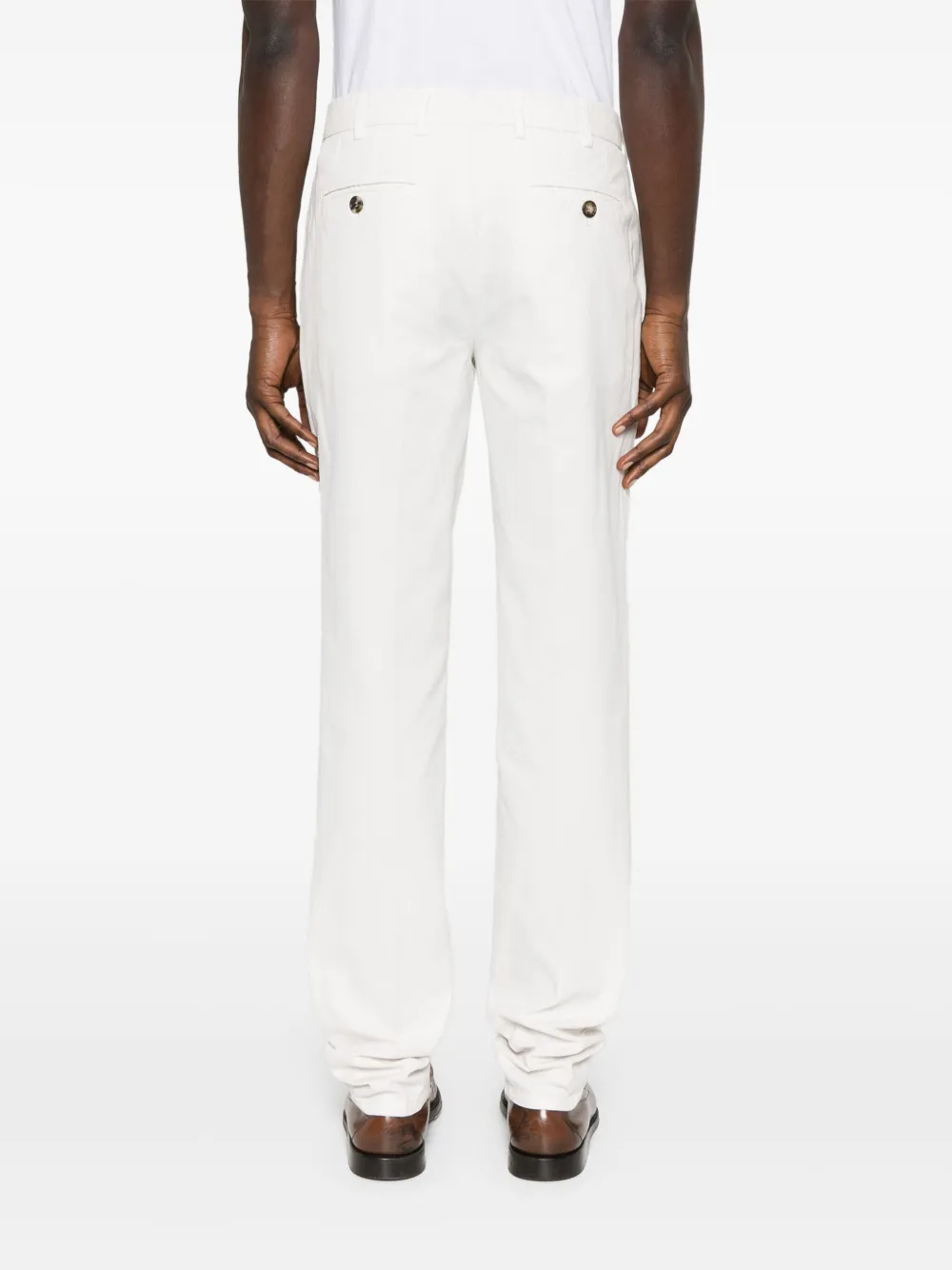 Brunello Cucinelli Straight broek Wit