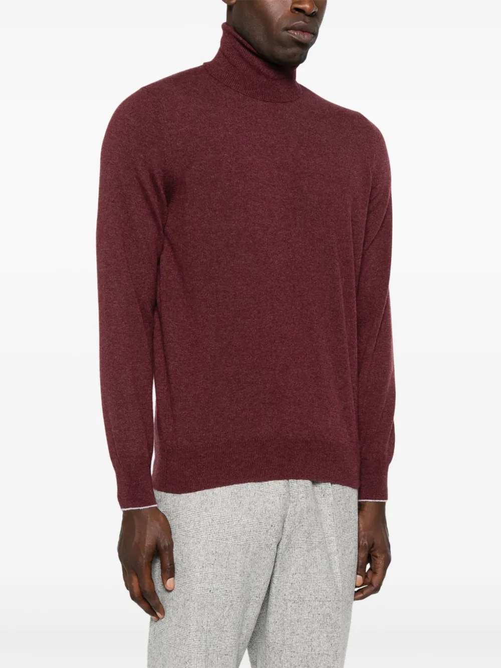 Brunello Cucinelli cashmere sweater Rood