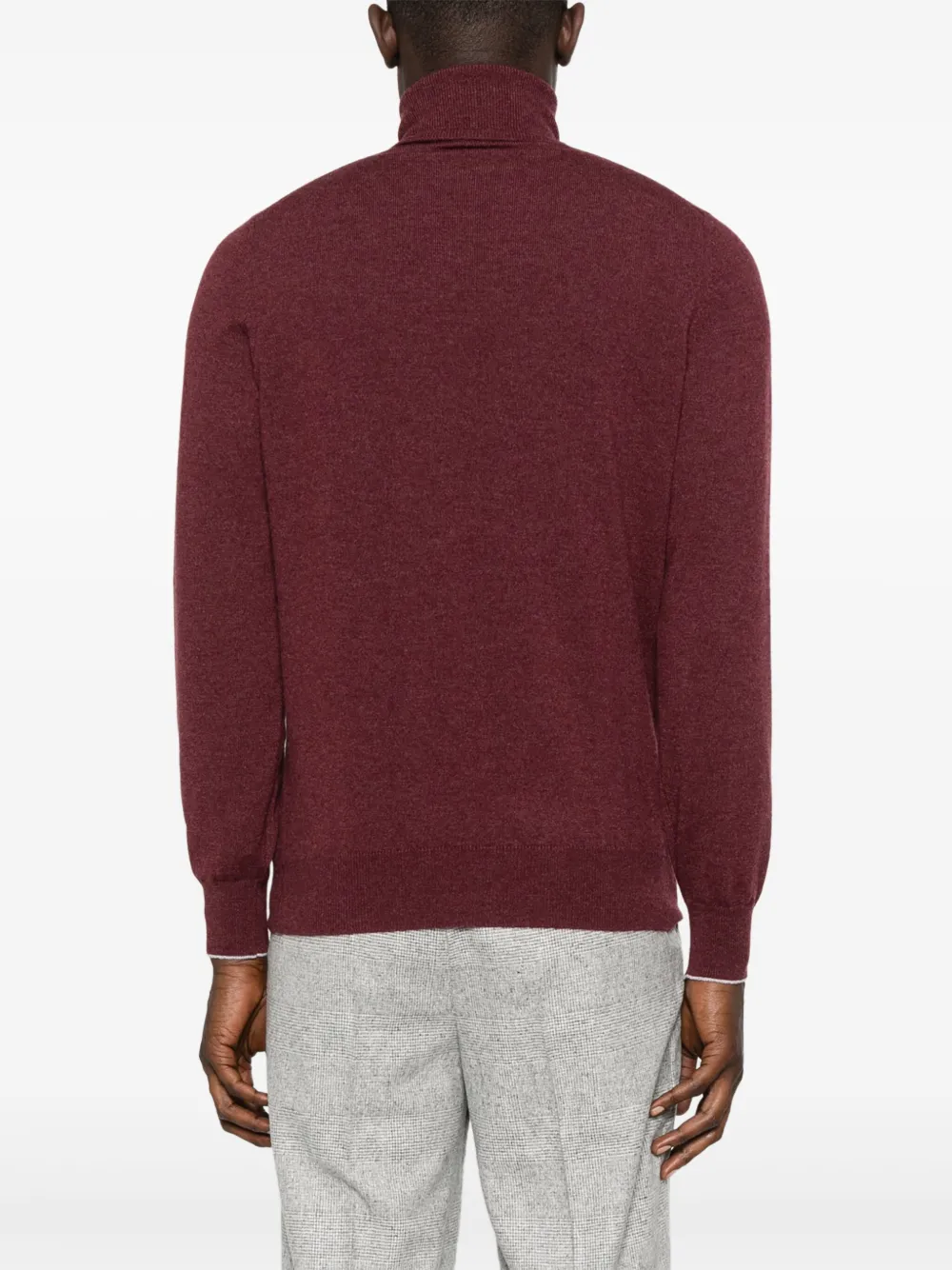 Brunello Cucinelli cashmere sweater Rood