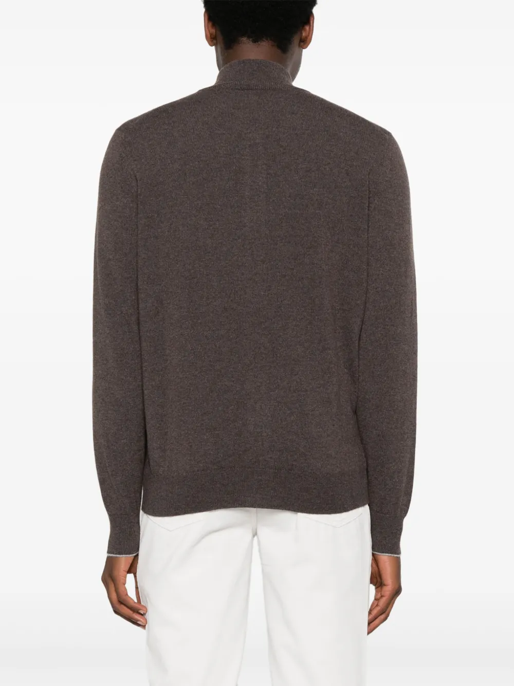 Brunello Cucinelli Kasjmier vest Bruin