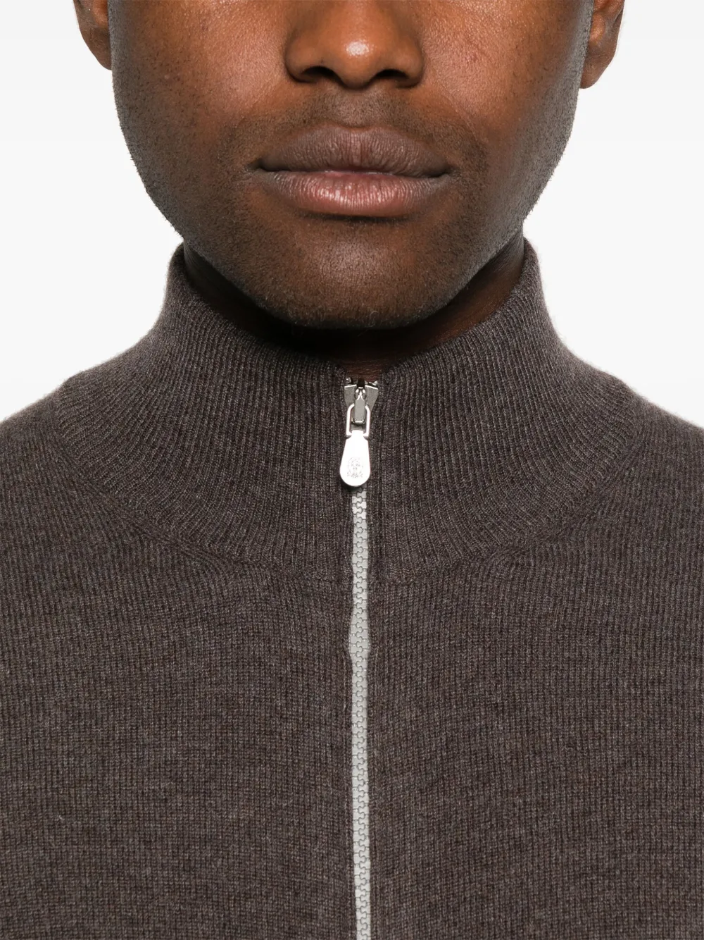 Brunello Cucinelli Kasjmier vest Bruin