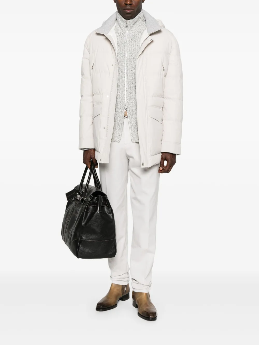 Brunello Cucinelli hooded puffer jacket | Padded & Down Jackets | Image 2