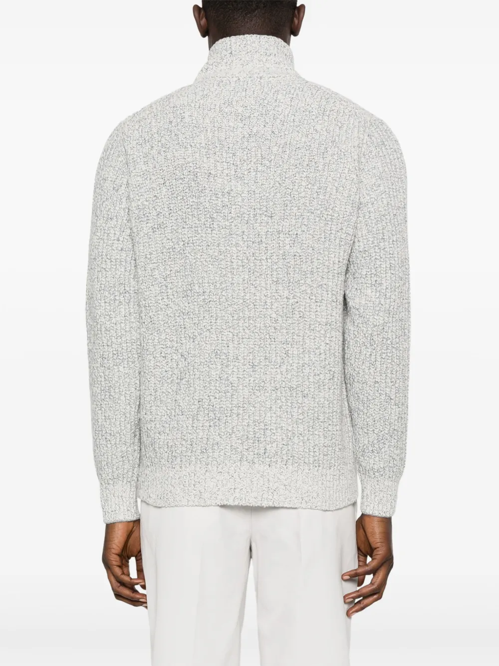 Brunello Cucinelli virgin wool-blend sweatshirt Grijs