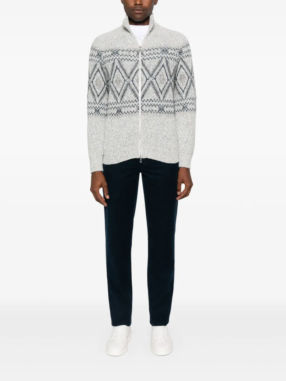 Brunello Cucinelli corduroy trousers - Blauw