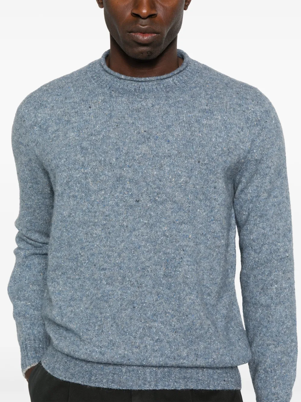 Brunello Cucinelli Trui met ronde hals Blauw