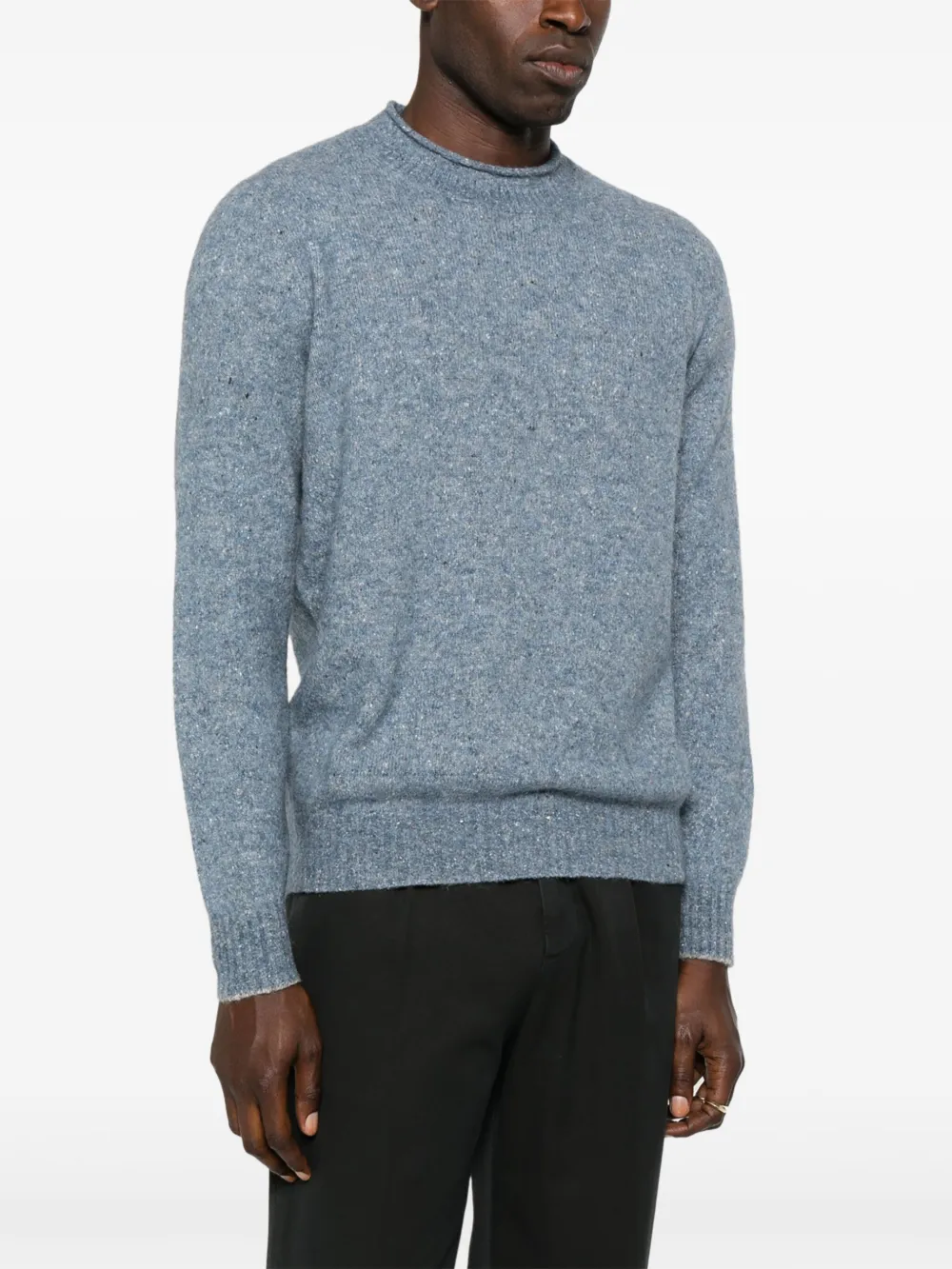 Brunello Cucinelli Trui met ronde hals Blauw