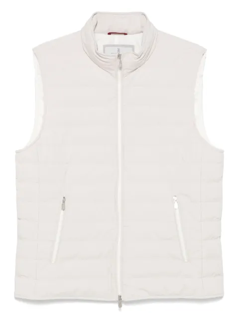 Brunello Cucinelli high-neck waistcoat