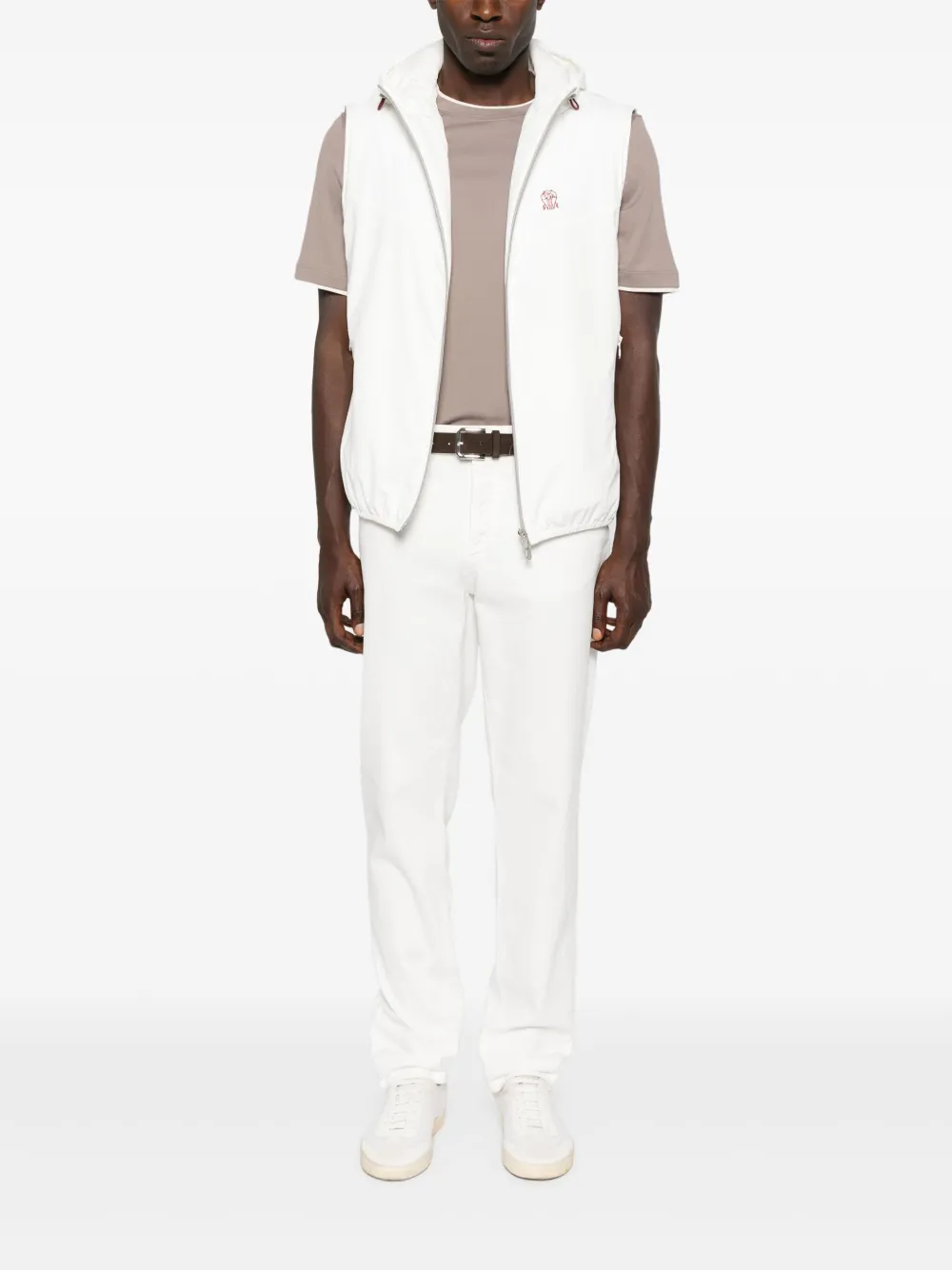 Brunello Cucinelli hooded waistcoat | Waistcoats & Gilets | Image 2