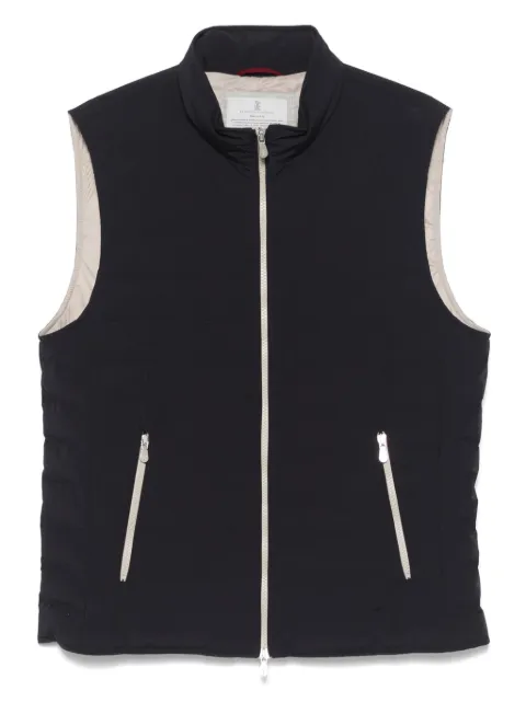 Brunello Cucinelli quilted gilet