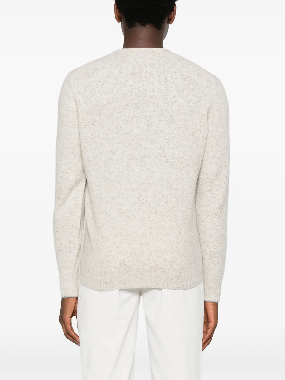 Brunello Cucinelli Trui met gemêleerd-effect Grijs