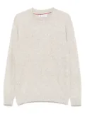 Brunello Cucinelli mélange-effect jumper - Grey
