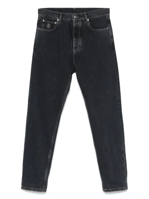 Brunello Cucinelli Jeans con ricamo