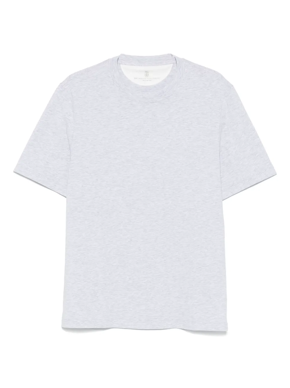 Brunello Cucinelli mélange-effect T-shirt | Grey | Image 1
