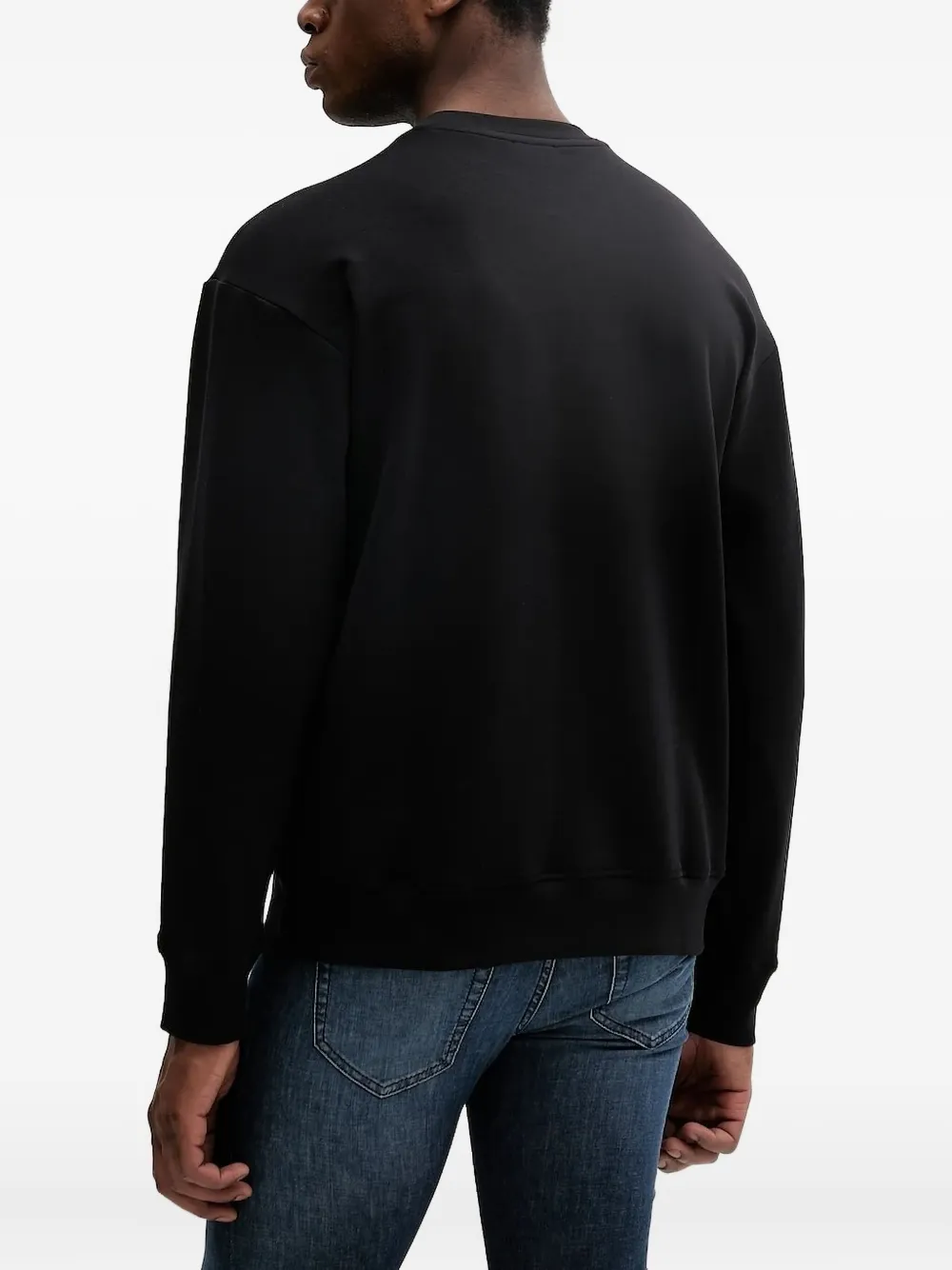 Paul & Shark Logo-embroidered Sweatshirt In Black
