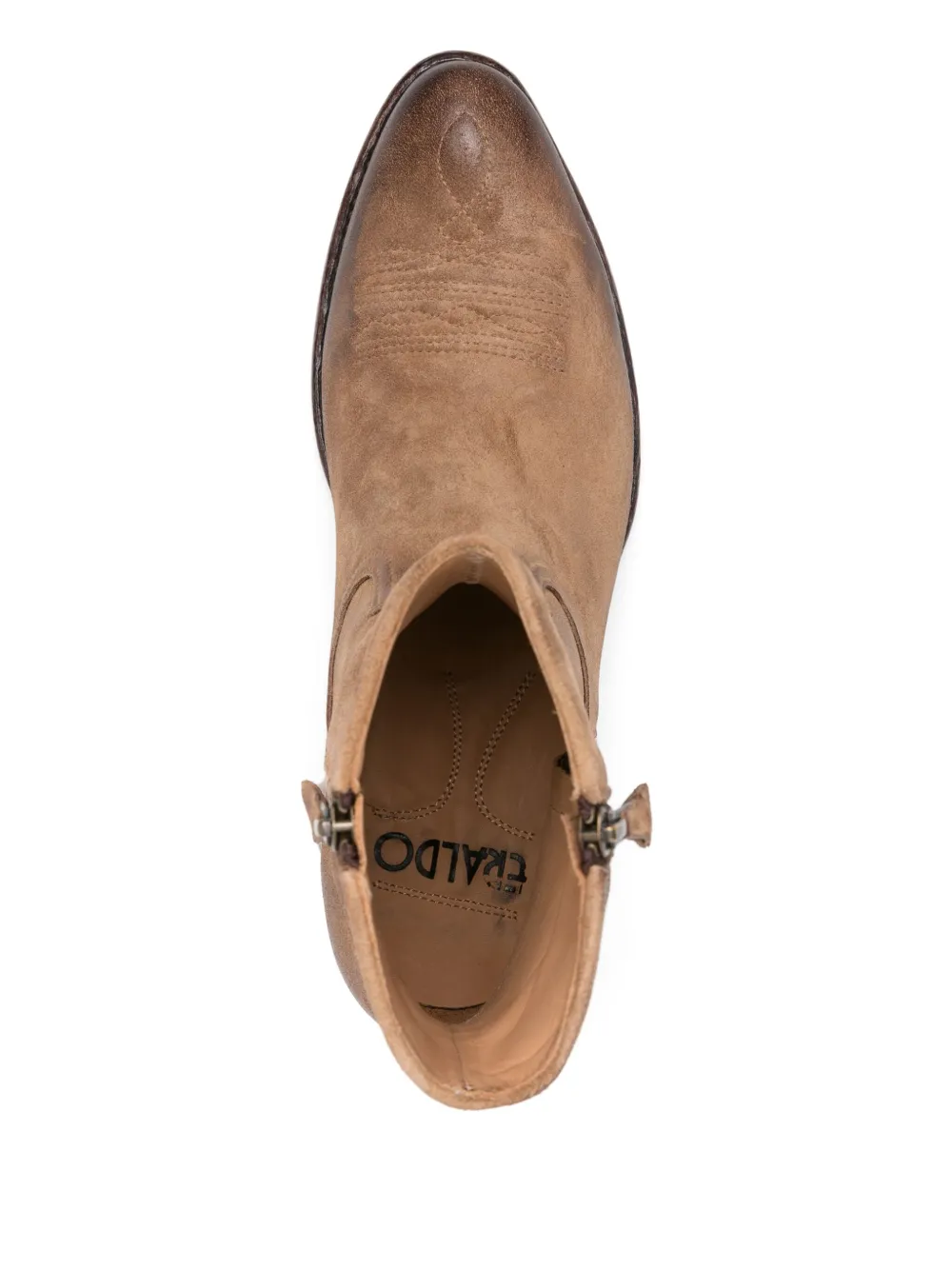 ERALDO 50mm Bleu boots Brown