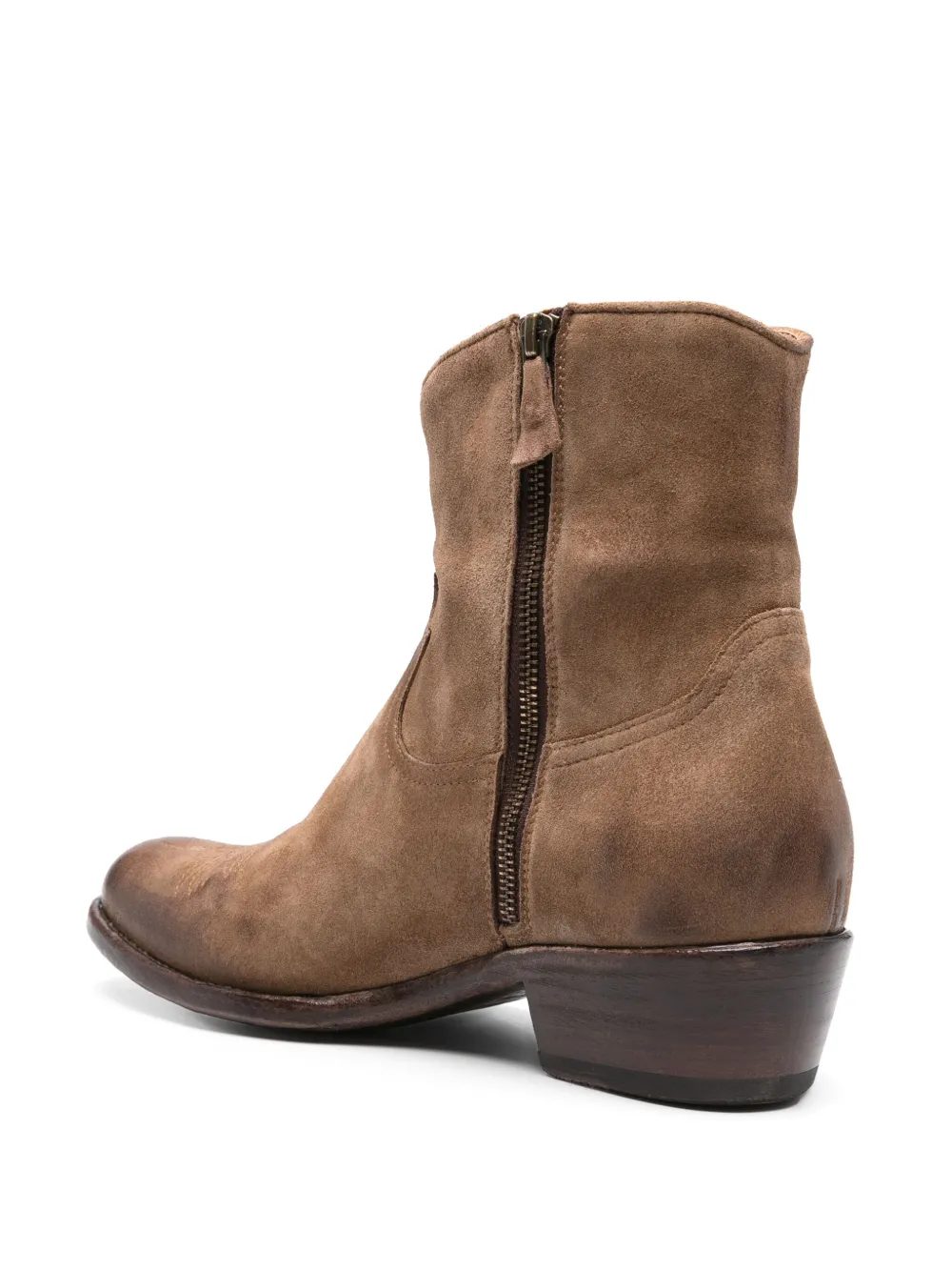 ERALDO 50mm Bleu boots Brown