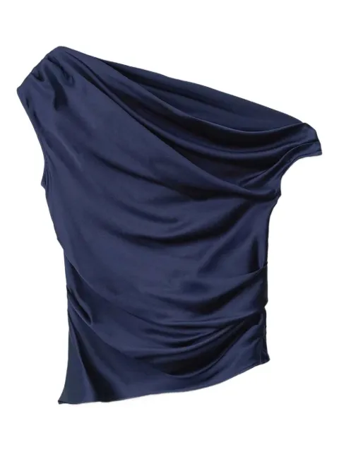 STAUD Phare draped one-shoulder top