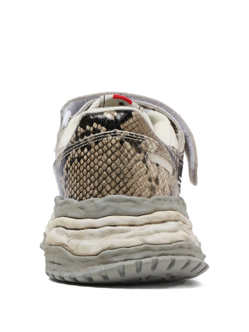 Maison MIHARA YASUHIRO Keith touch-strap sneakers Brown