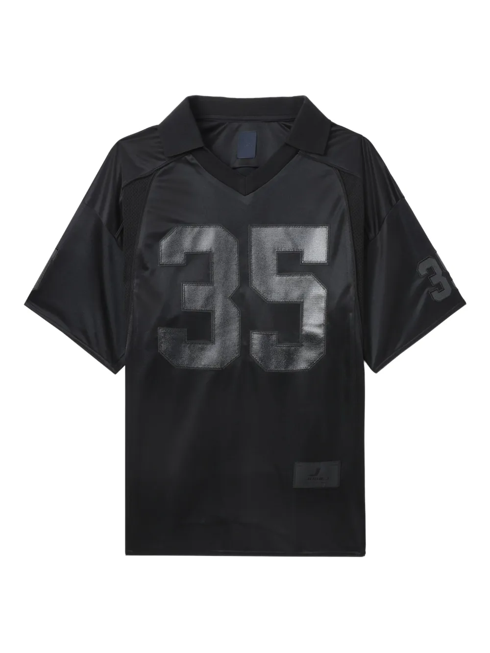 Juun.J T-shirt met nummerprint Zwart