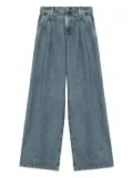 Helmut Lang pleated jeans - Blue