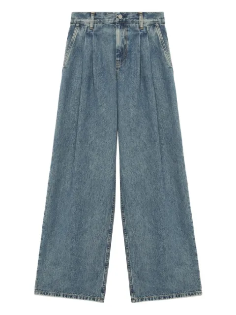 Helmut Lang pleated jeans
