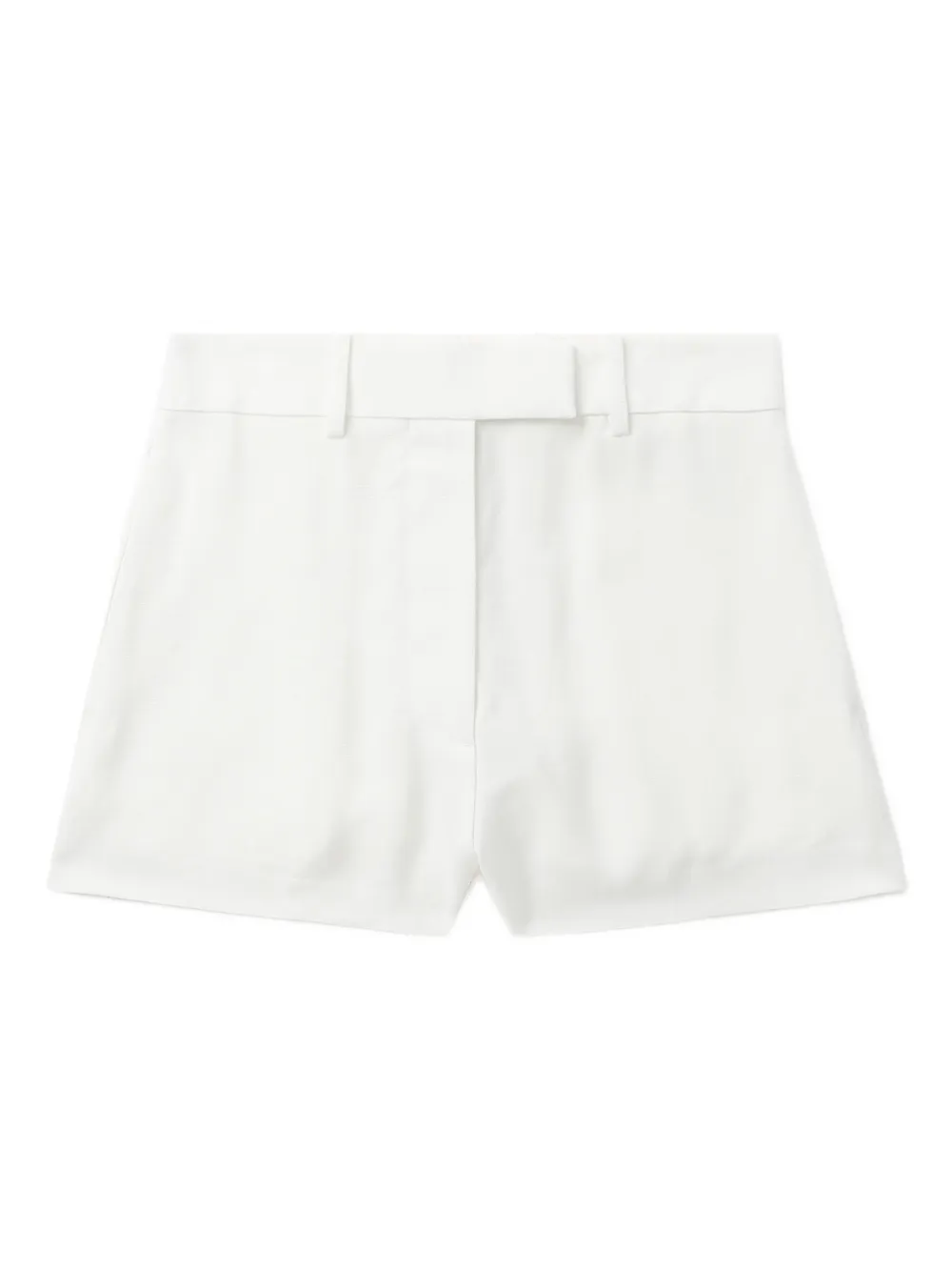 Helmut Lang high-waisted tailored shorts | White | Image 1