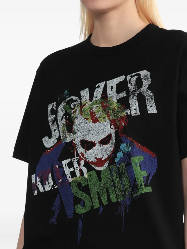 Junya Watanabe The Dark Knight Joker Tシャツ | ブラック | FARFETCH JP