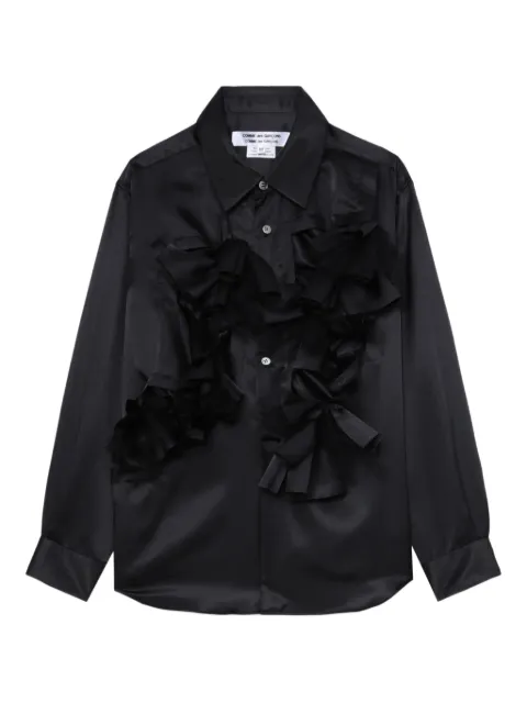 Comme Des Garçons Comme Des Garçons قميص بكرانيش وزينة ربطة