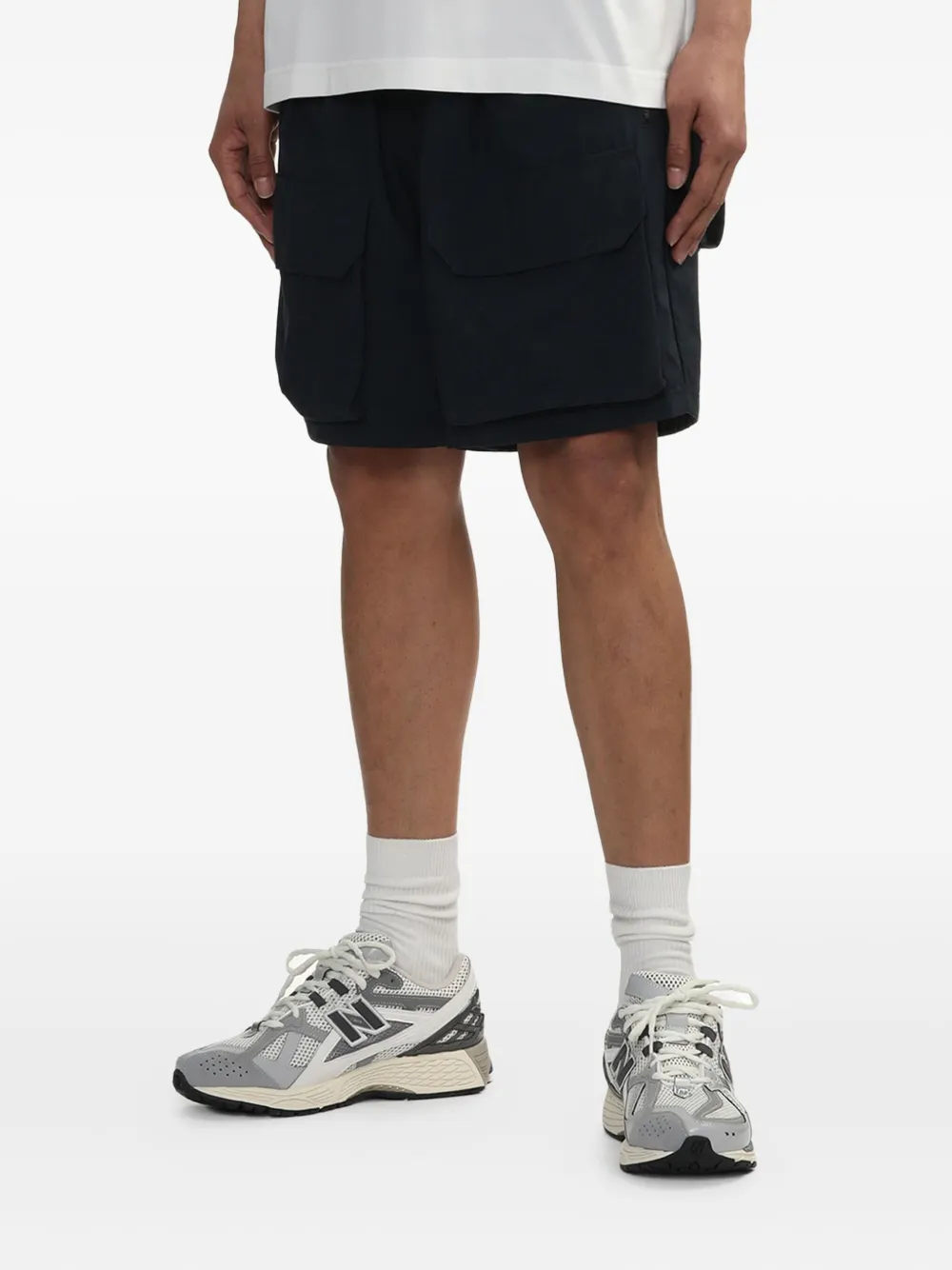 and Wander belted shorts | Blue | Image 1