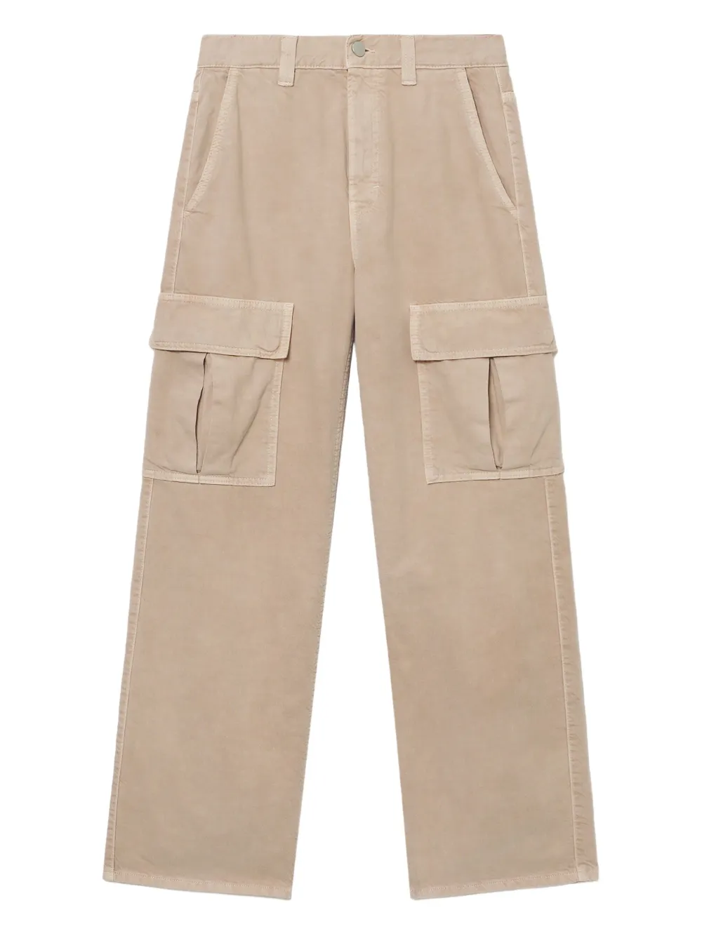 Haikure cargo-pocket jeans Beige