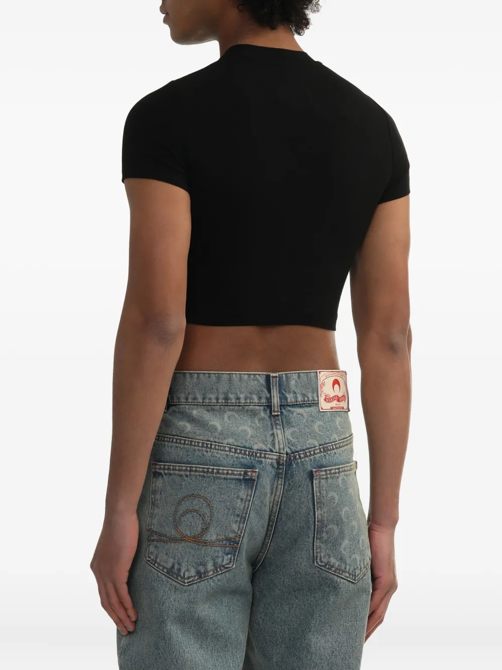 Doublet T-shirt crop con stampa grafica | Abbigliamento | Image 4